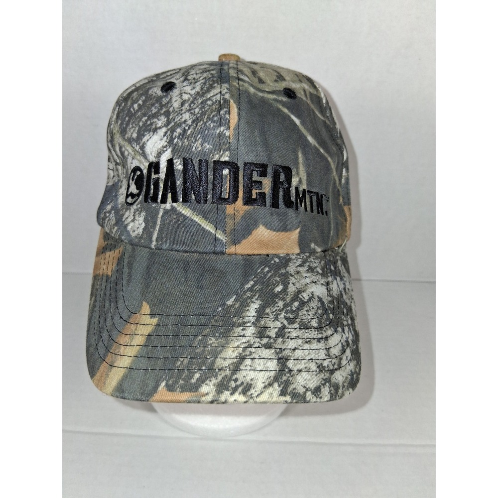 Gander Mtn. Camo Hat We Live Outdoors Hunting Fishing‎ Outdoorsman Cap